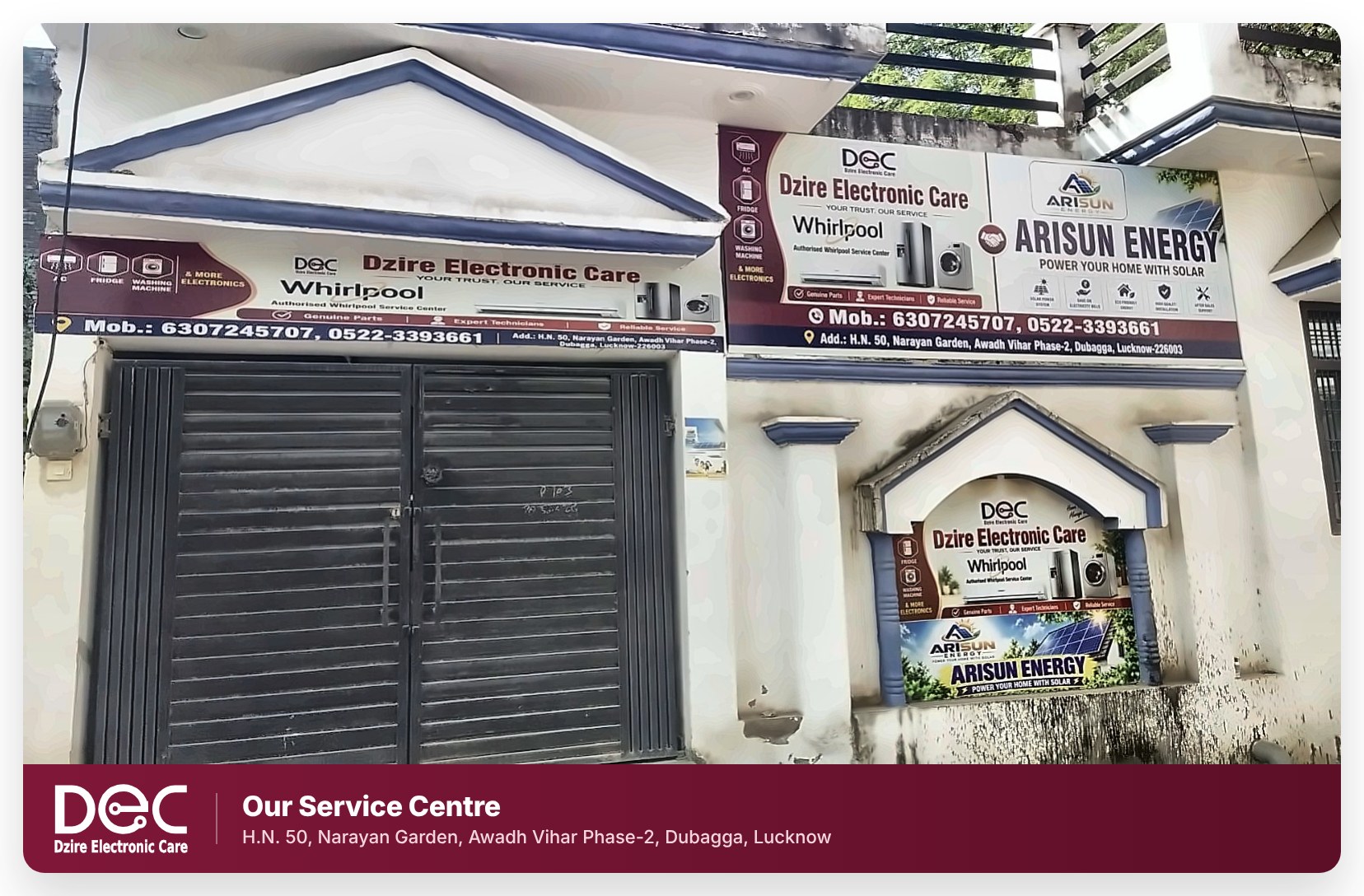Dzire Electronic Care service centre, Dubagga, Lucknow